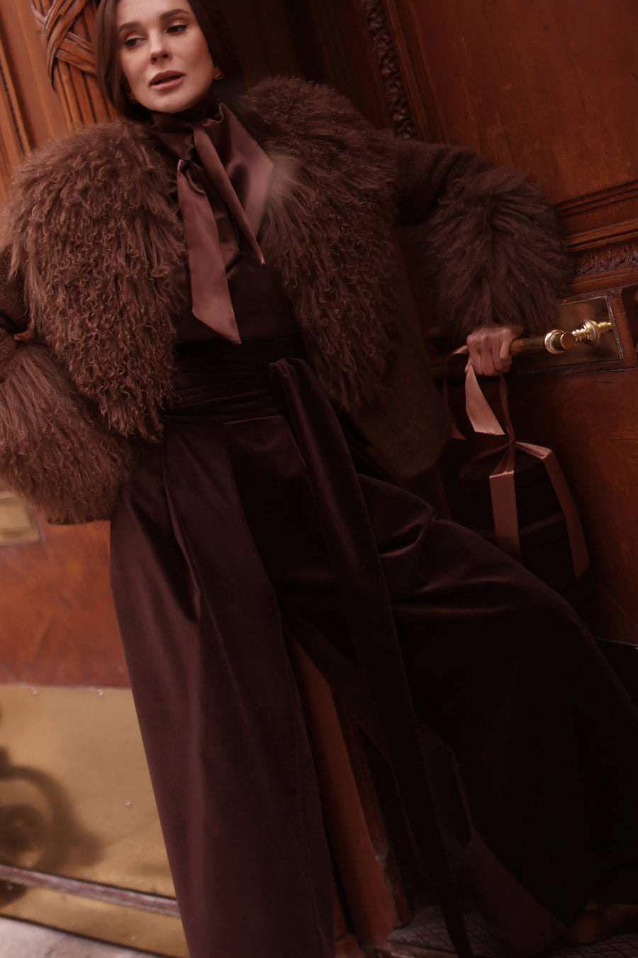 Chambord Brown Coat