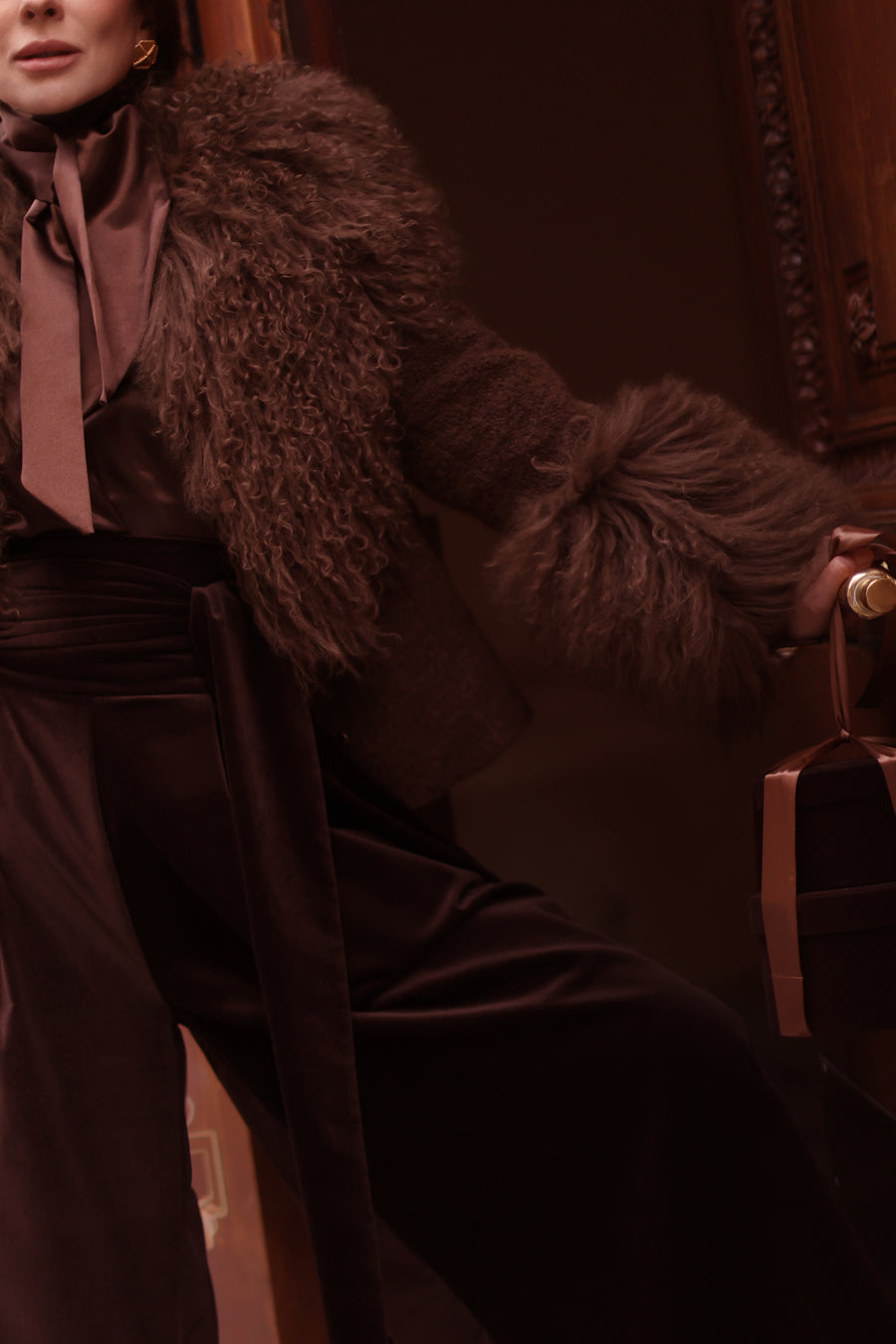 Chambord Brown Coat