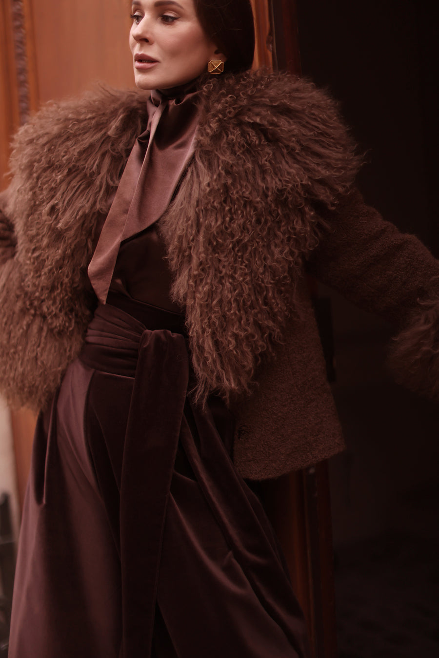 Chambord Brown Coat