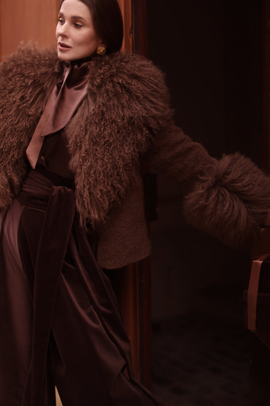 Chambord Brown Coat