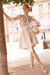 Cream Bouquet Rococo Blouse