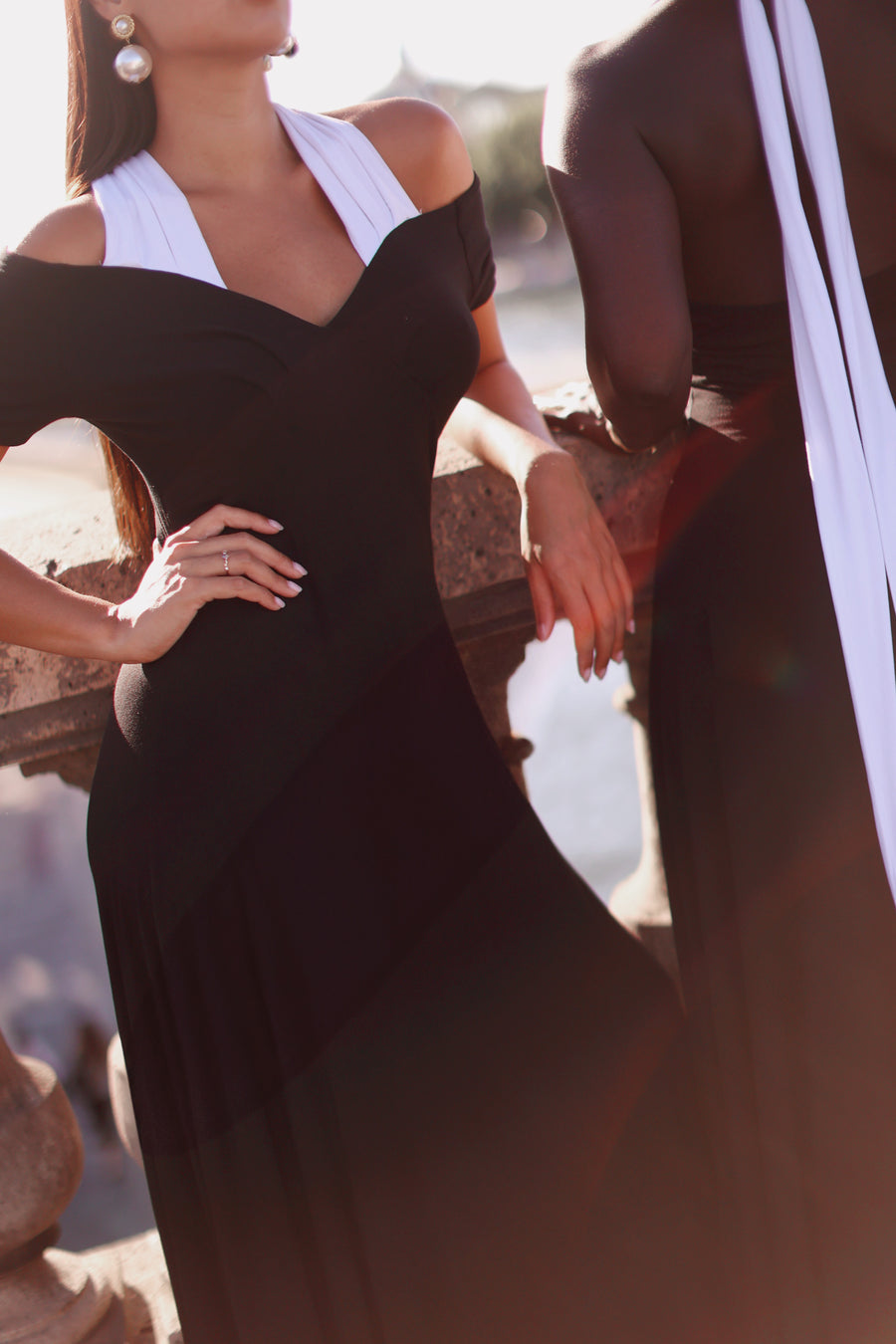 Bustier Halter Dress