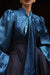  Blue Leopard Baroque Blouse 