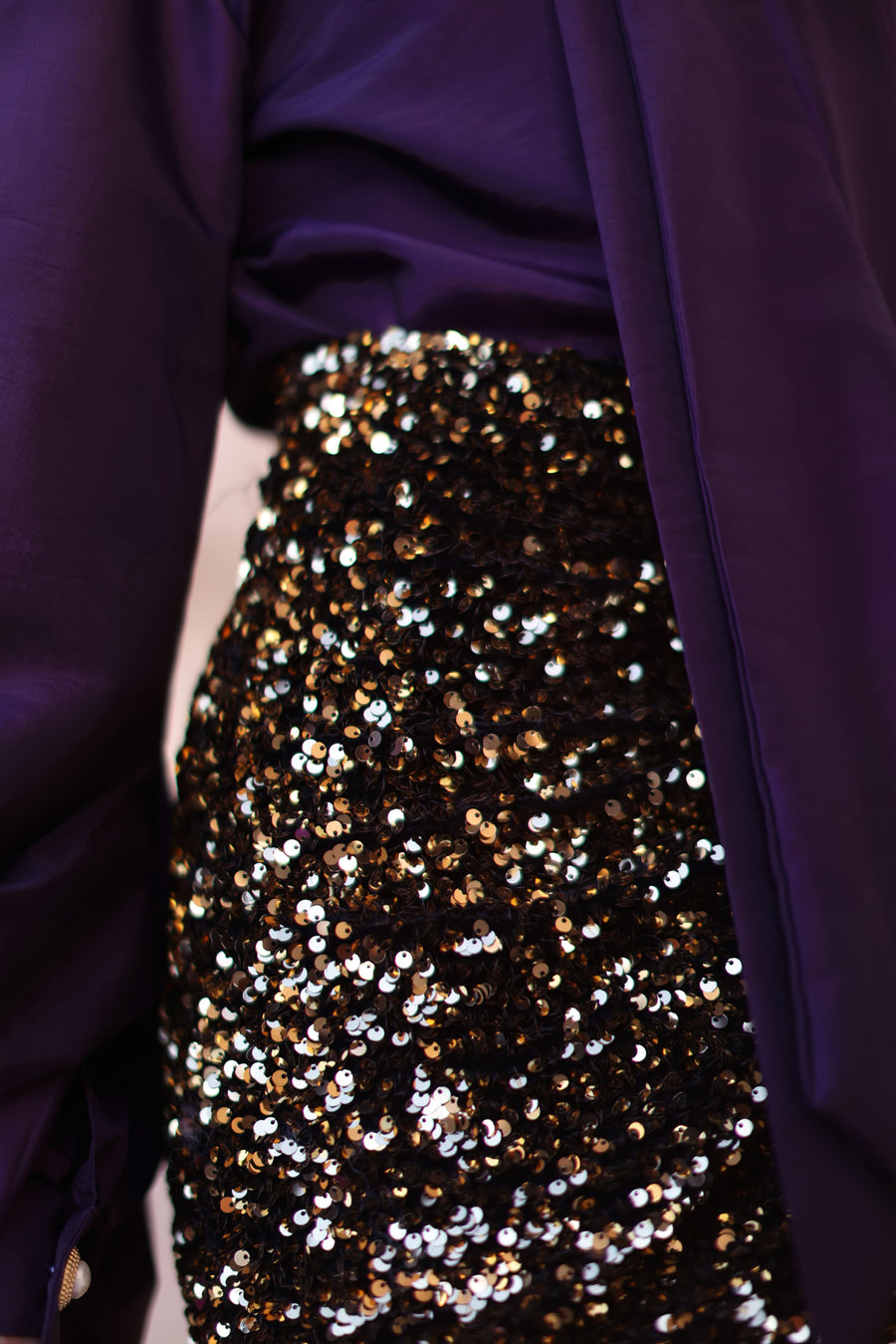 Purple Baroque Blouse