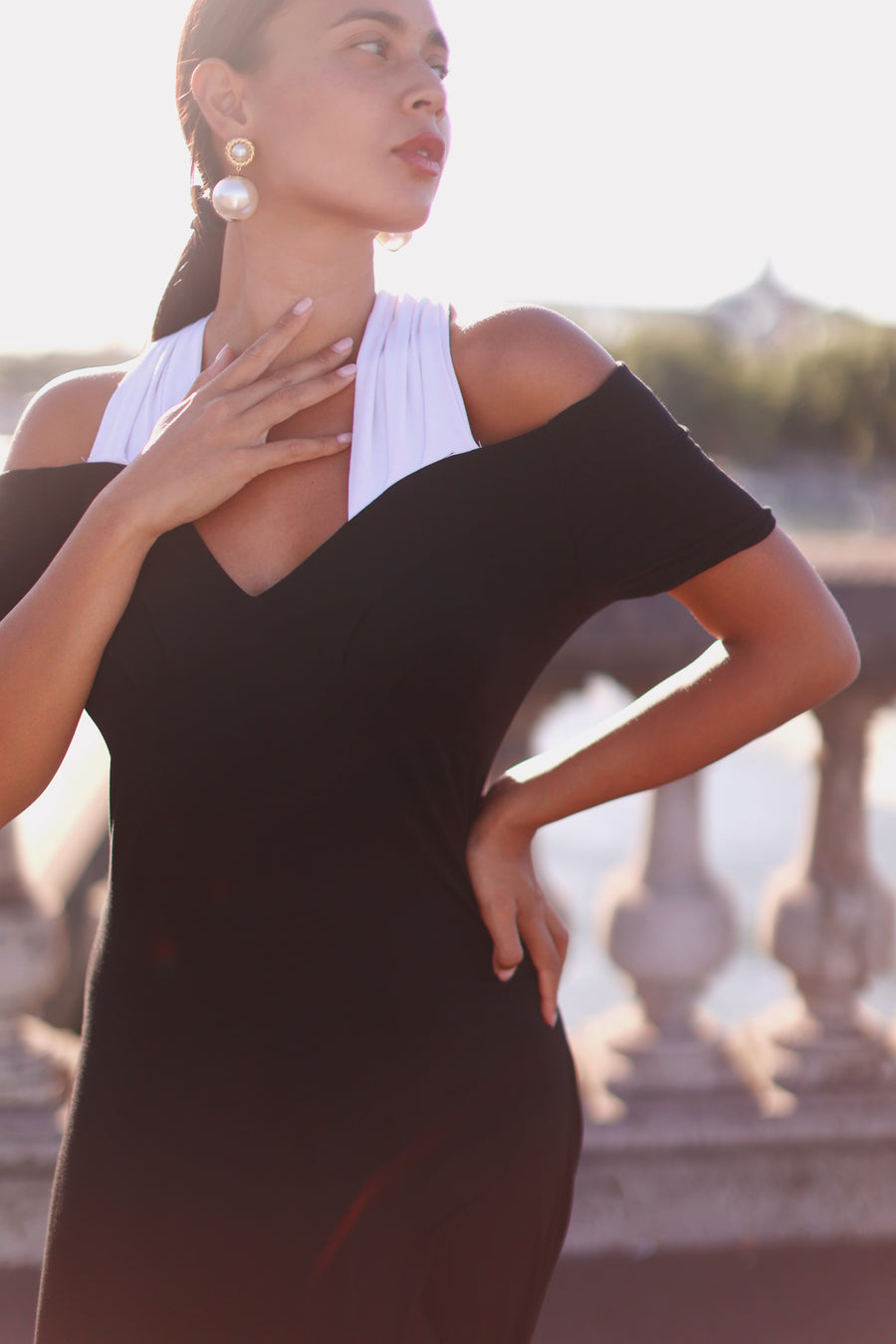Bustier Halter Dress