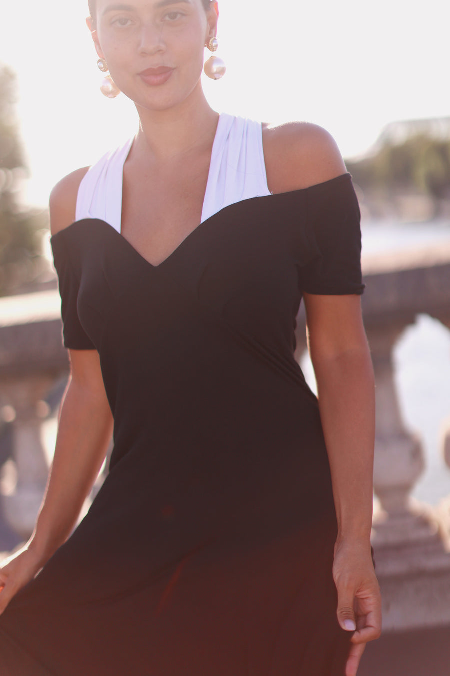 Bustier Halter Dress