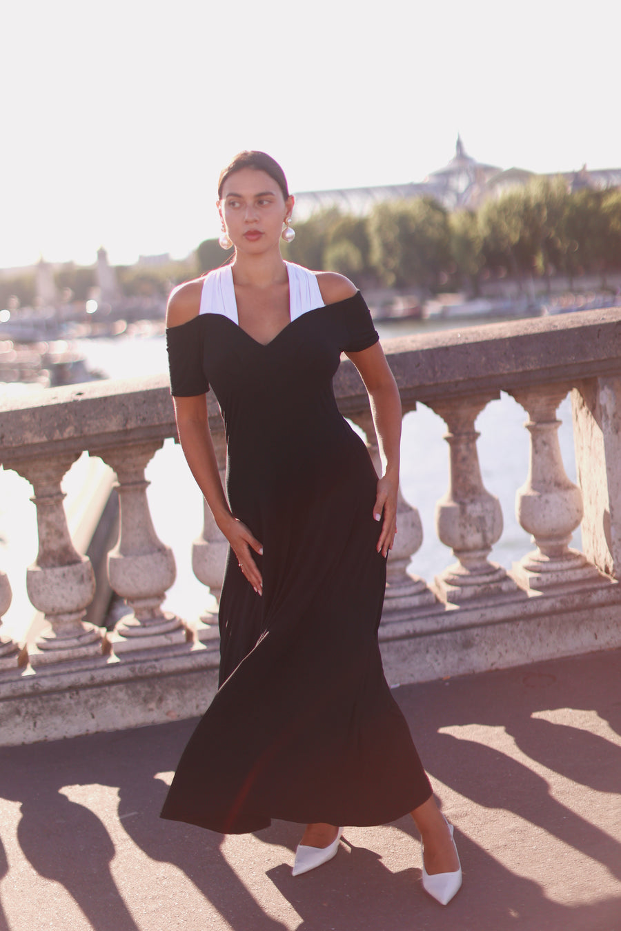 Bustier Halter Dress