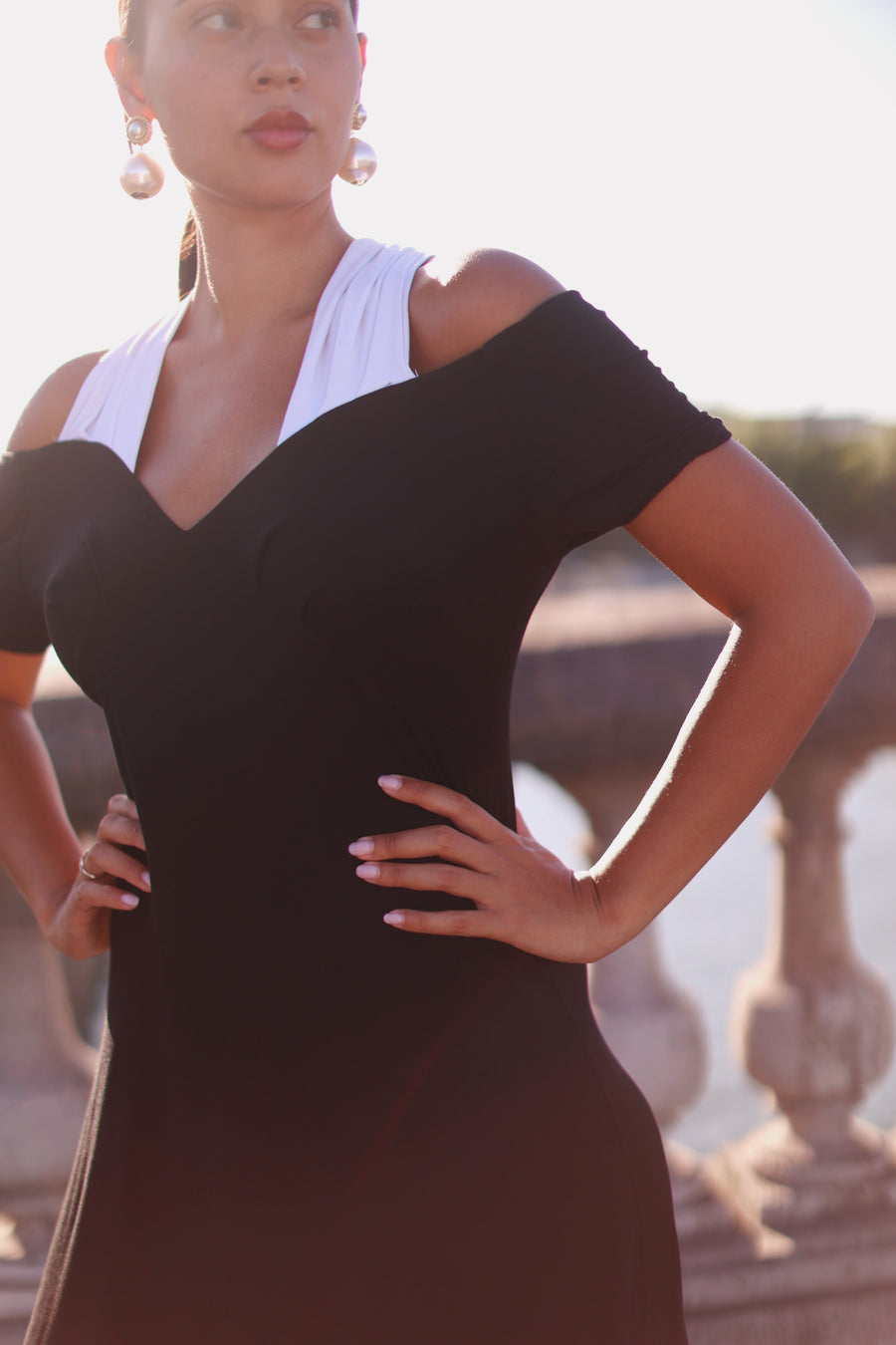 Bustier Halter Dress