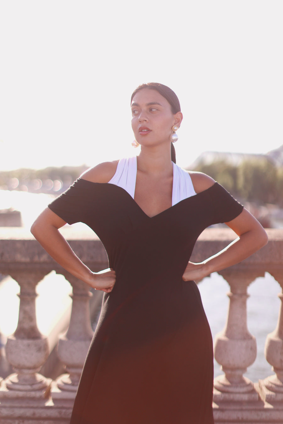 Bustier Halter Dress