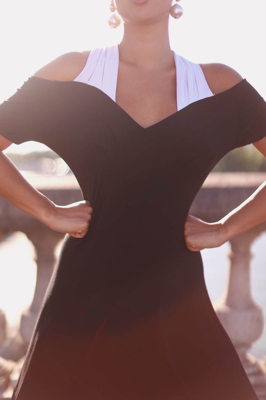 Bustier Halter Dress