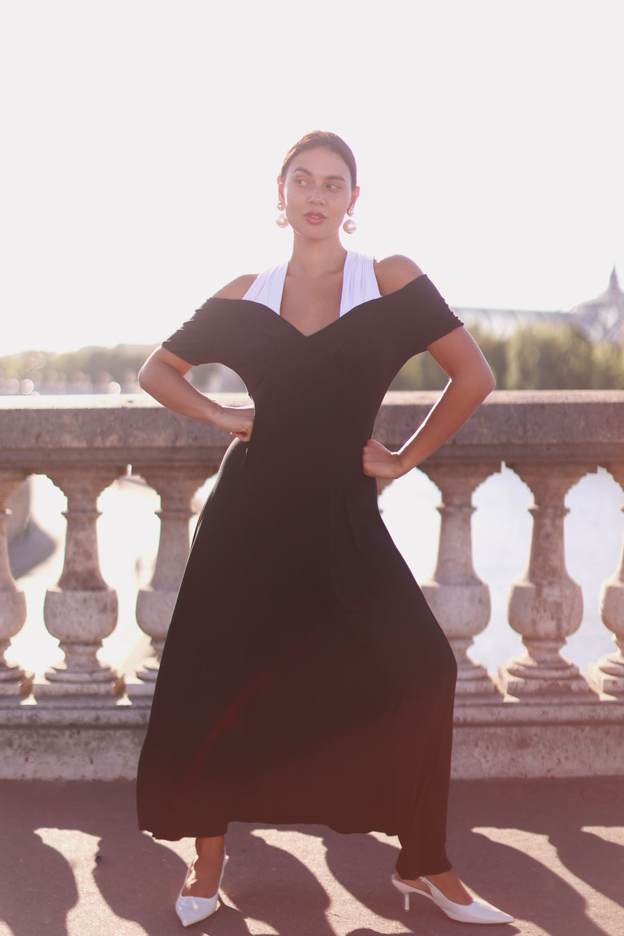 Bustier Halter Dress