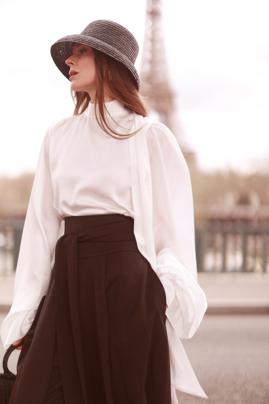 White Baroque Blouse