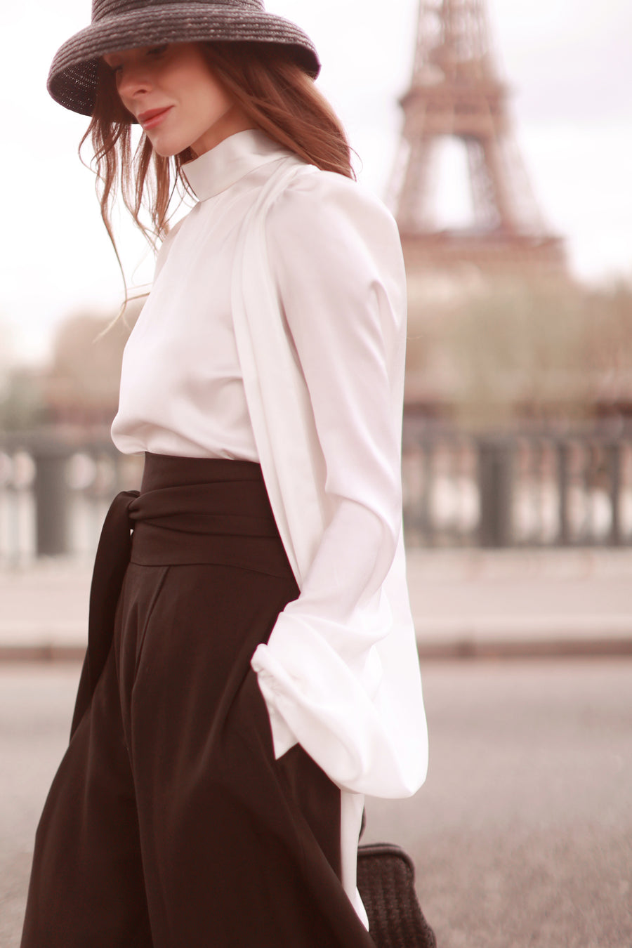 White Baroque Blouse