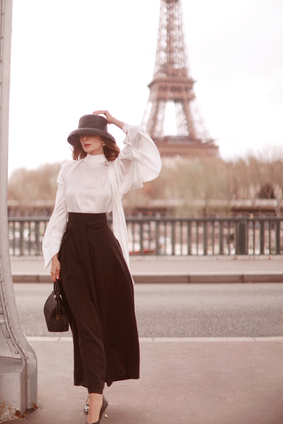 White Baroque Blouse