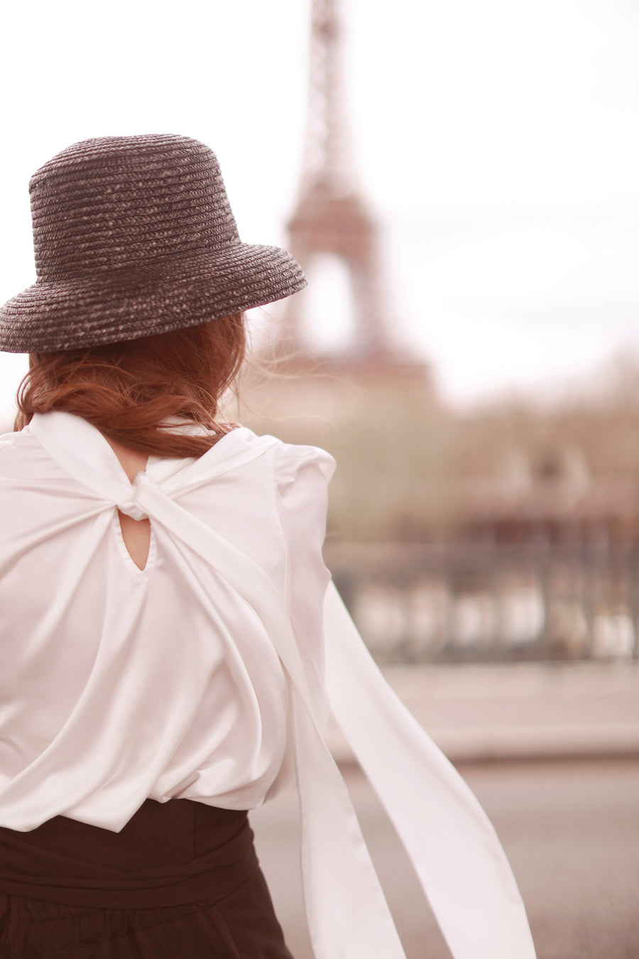 White Baroque Blouse