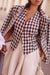  Houndstooth Pearl Twinset 