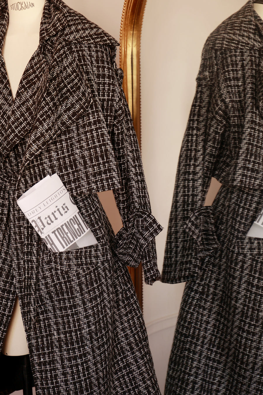 75007 Tweed French Trench