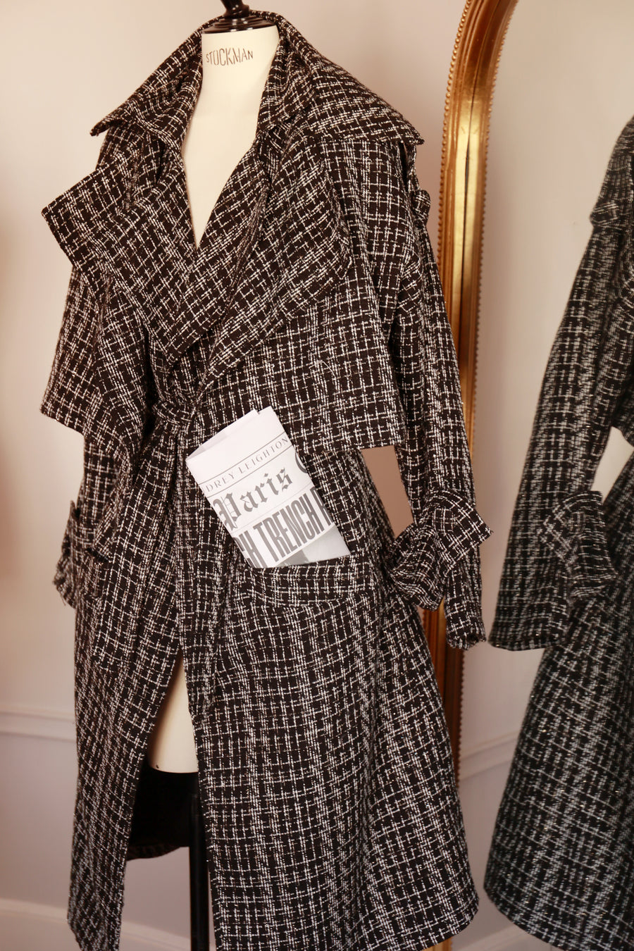 75007 Tweed French Trench