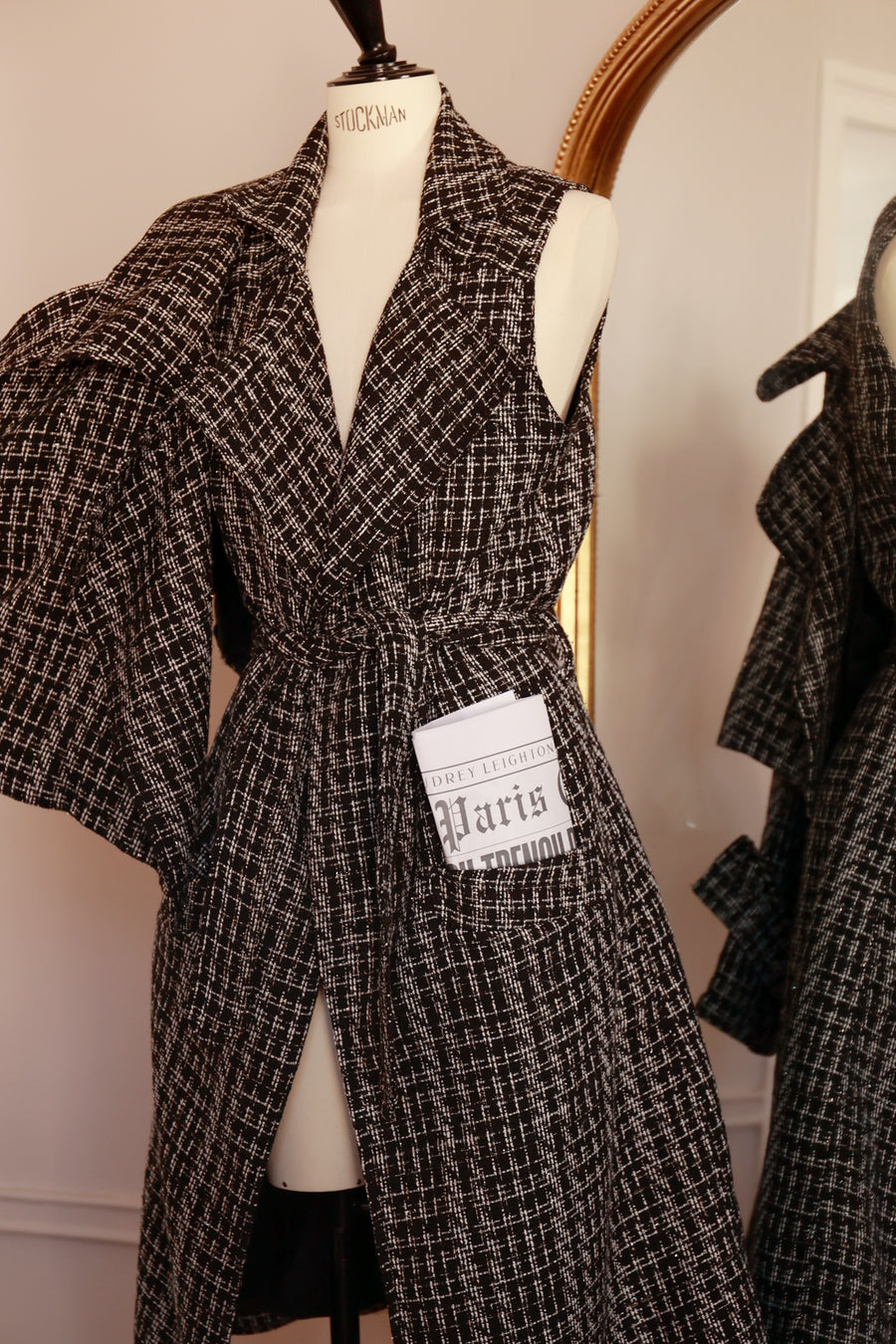 75007 Tweed French Trench