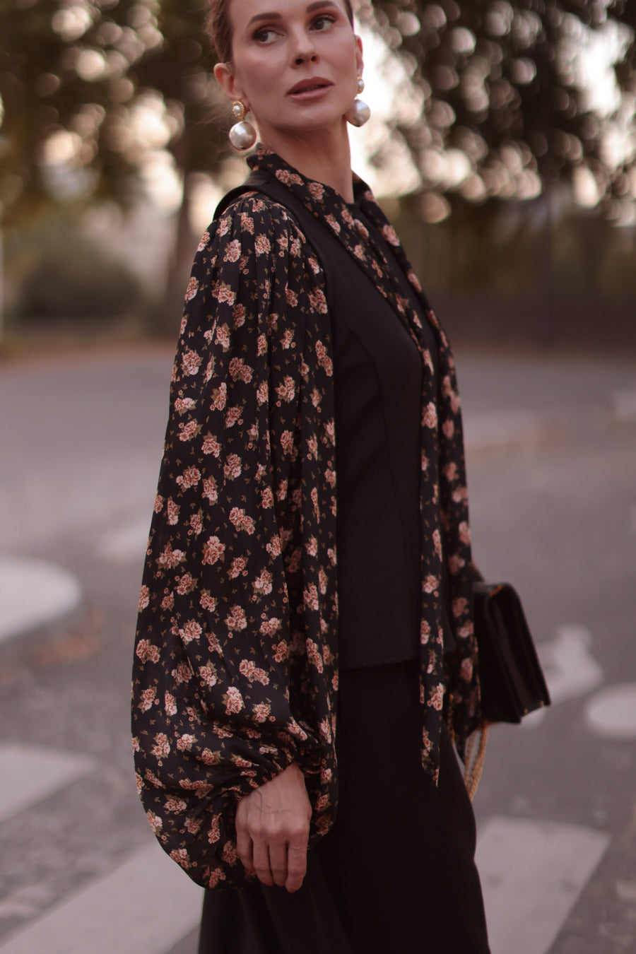 Paris Floral Rococo Blouse