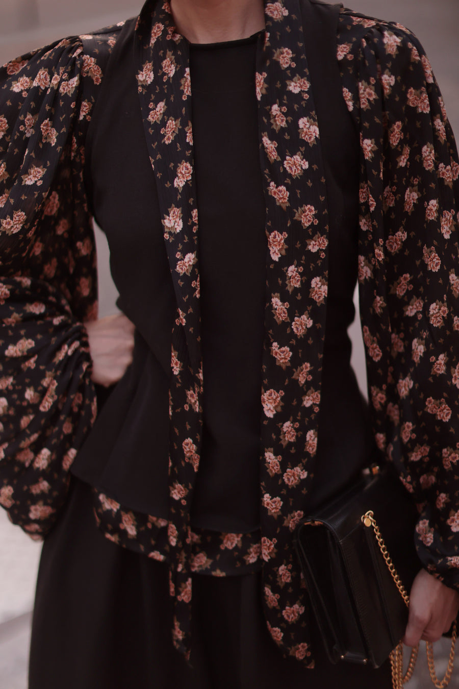 Paris Floral Rococo Blouse