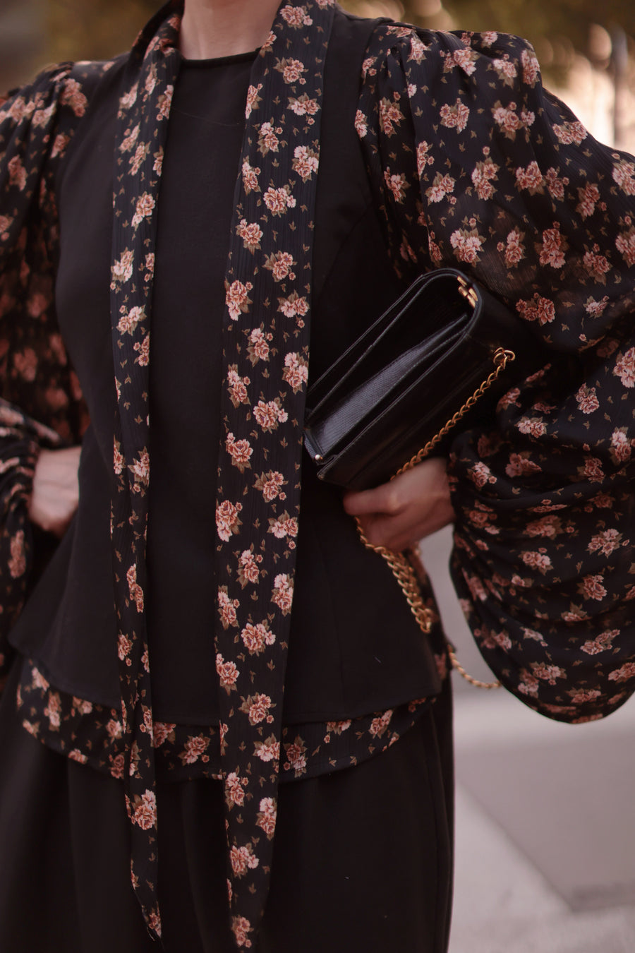 Paris Floral Rococo Blouse