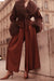  Chambord Brown Suede Coat 