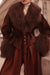  Chambord Brown Suede Coat 