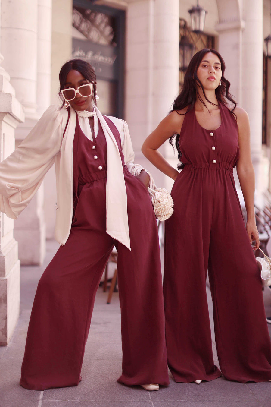 Berry Pearl Jumpsuit