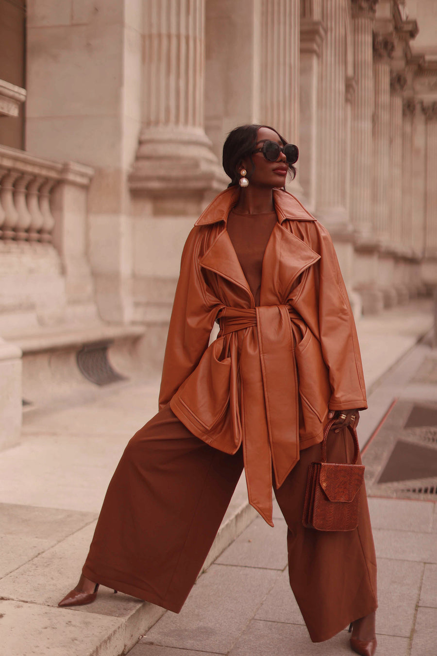 Camel Wrap Jacket