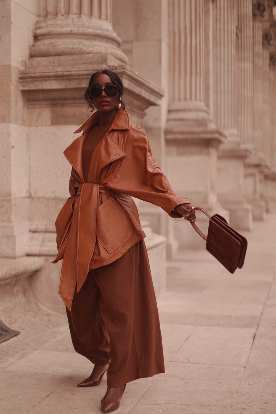 Camel Wrap Jacket