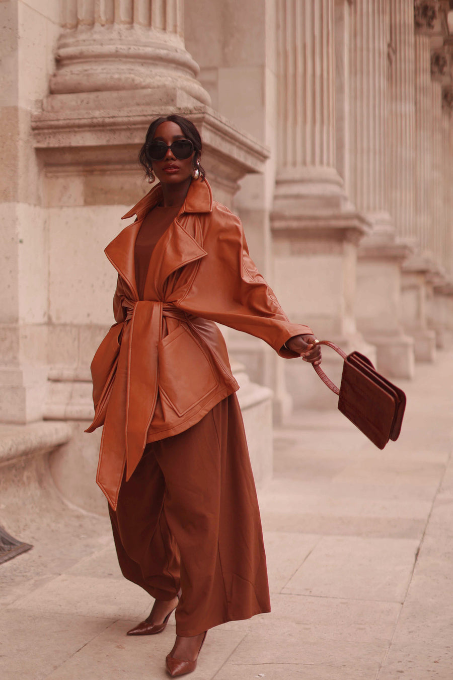 Camel Wrap Jacket