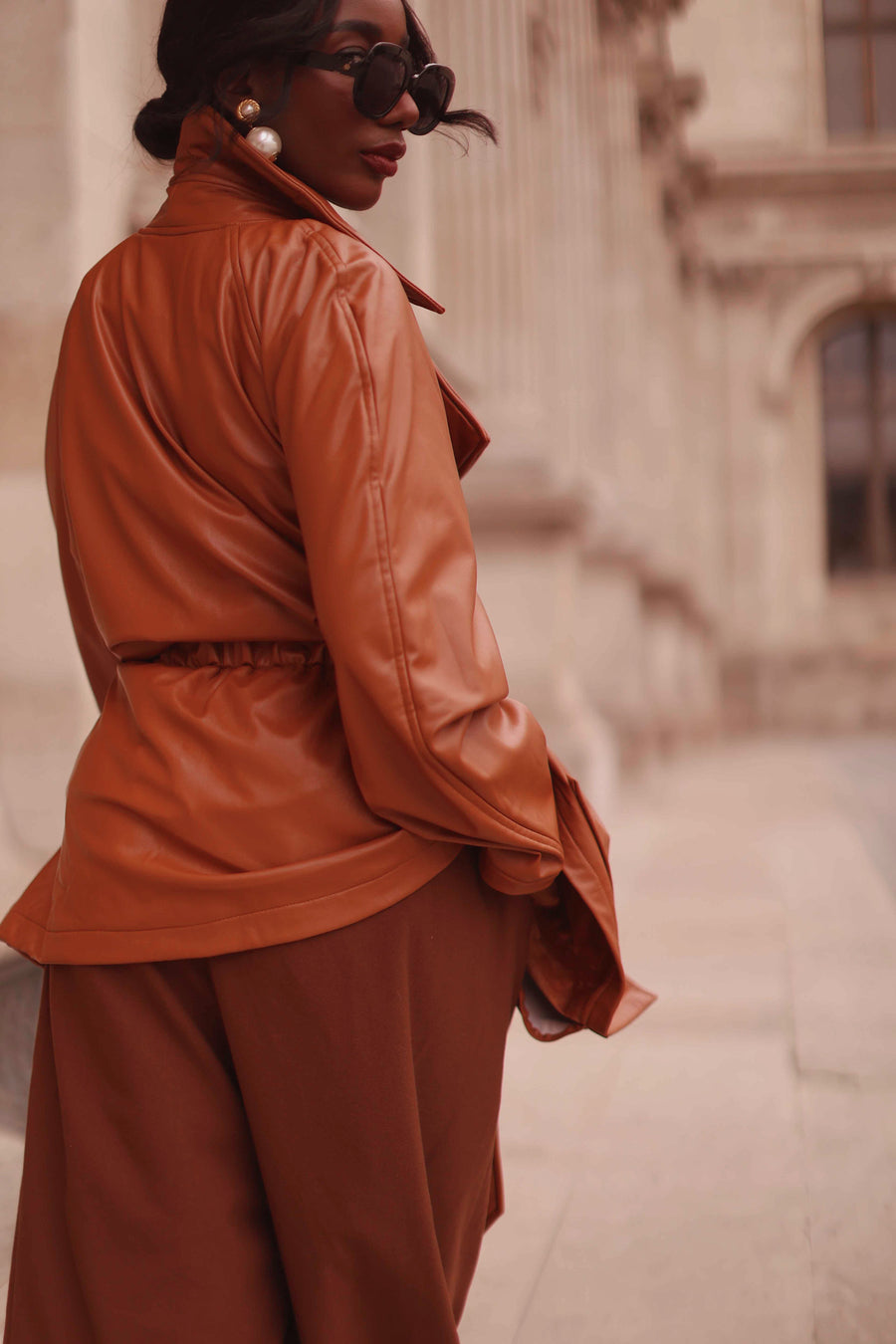 Camel Wrap Jacket