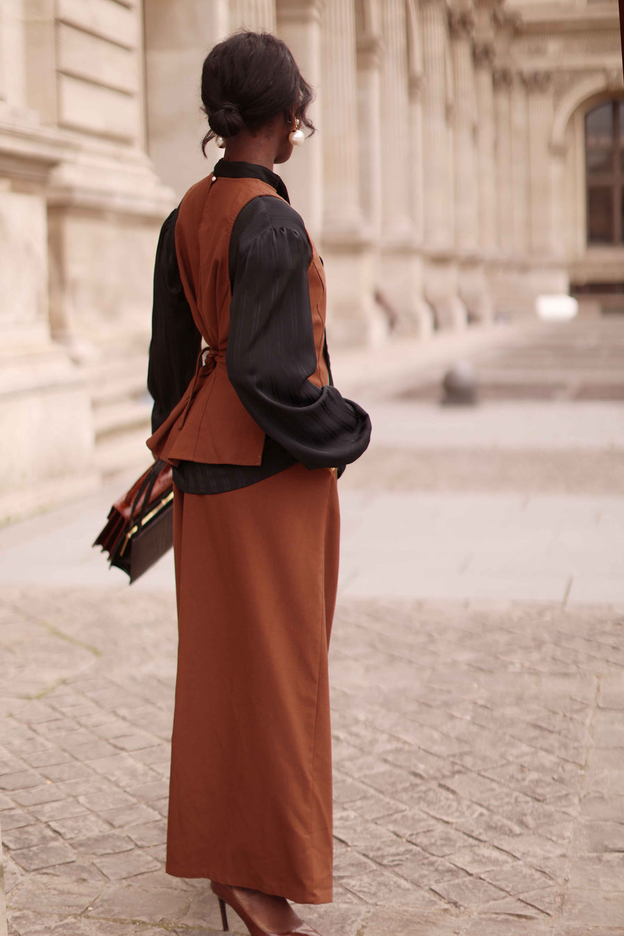 Nina Ricci Black Blouse