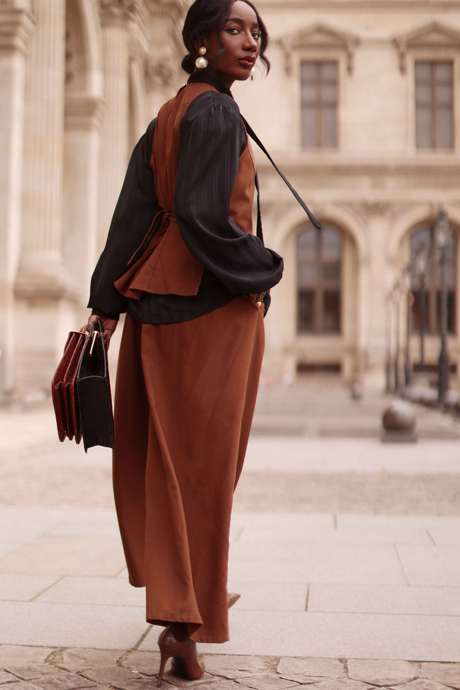 Nina Ricci Black Blouse