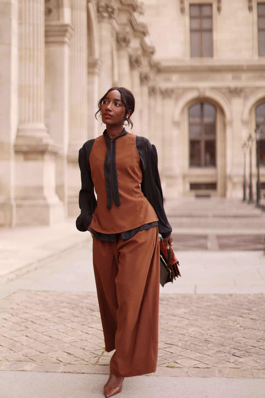 Nina Ricci Black Blouse