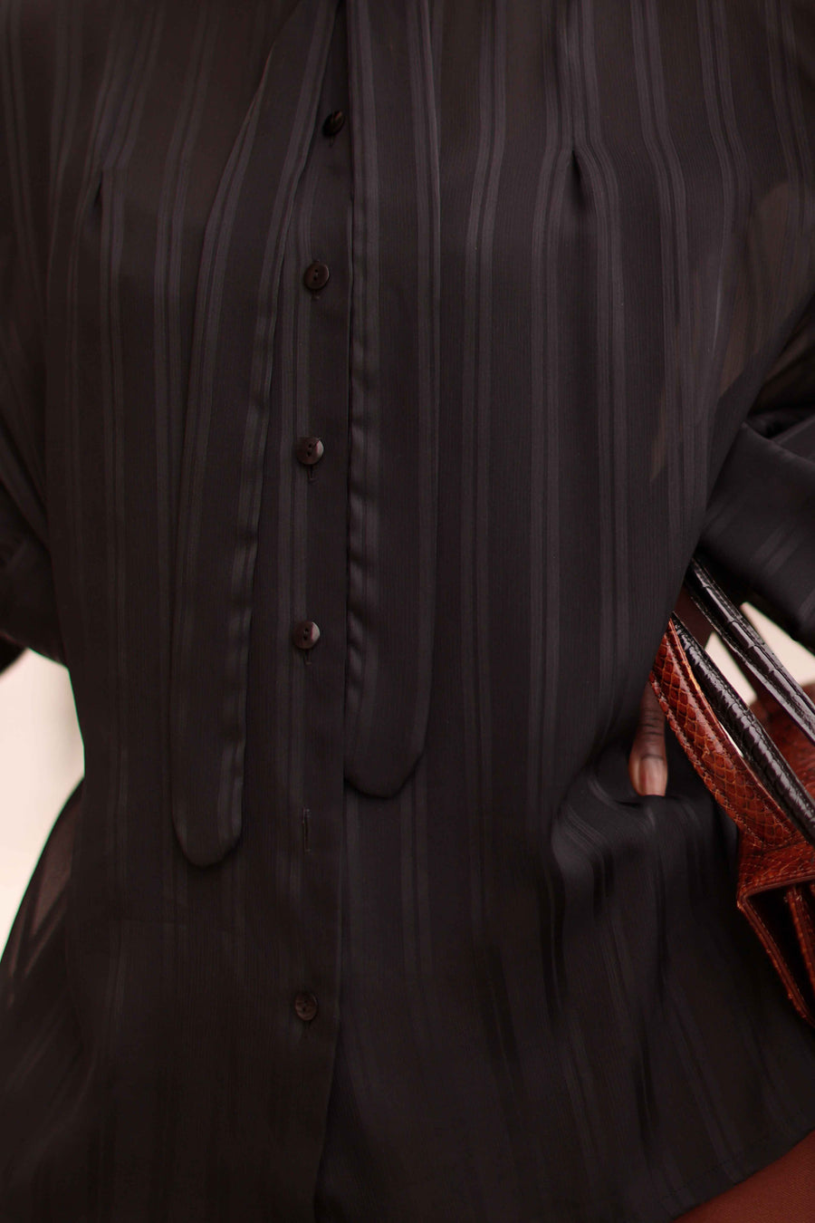 Nina Ricci Black Blouse