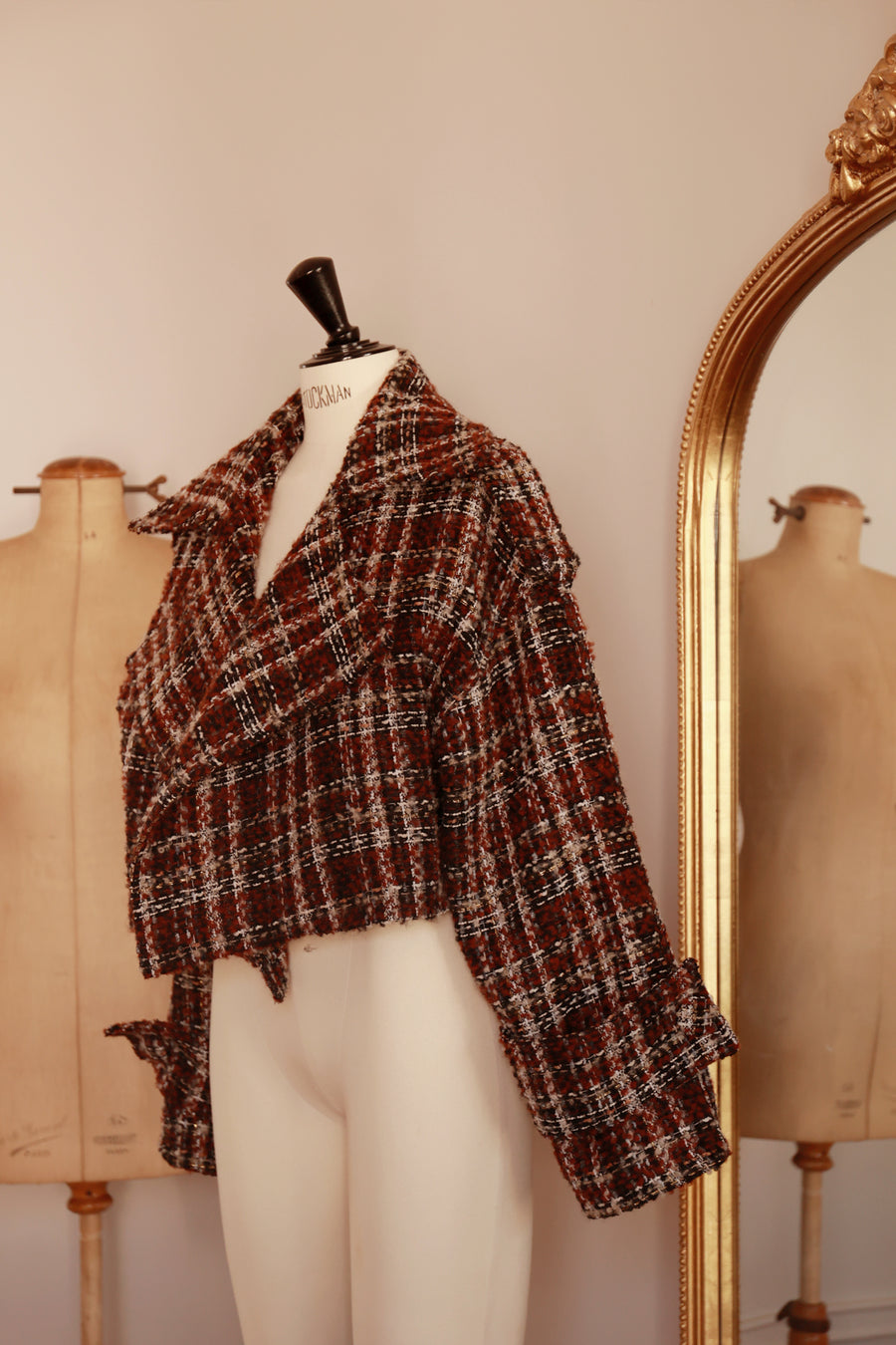 Boxy Autumn Tweed Jacket