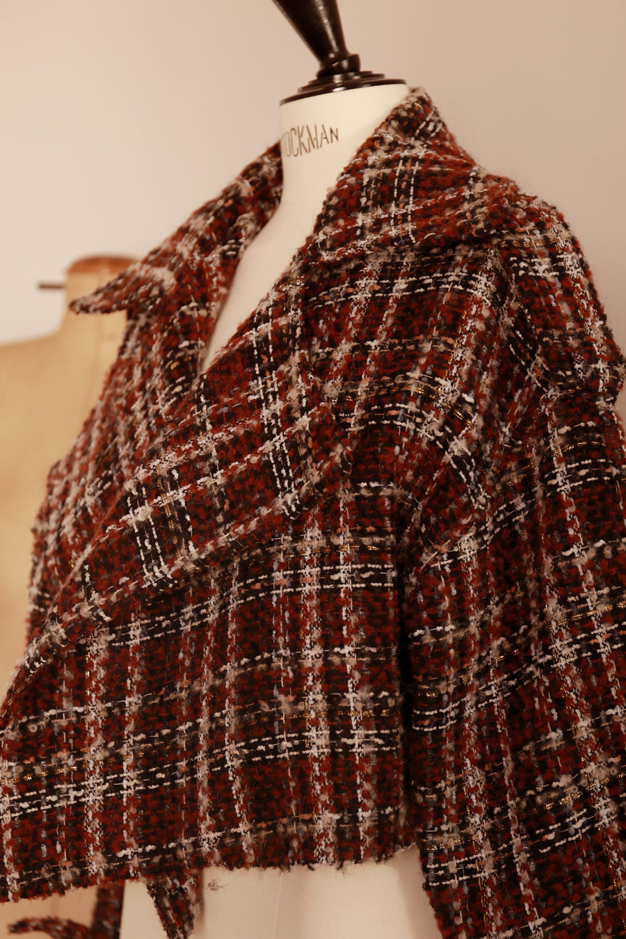 Boxy Autumn Tweed Jacket