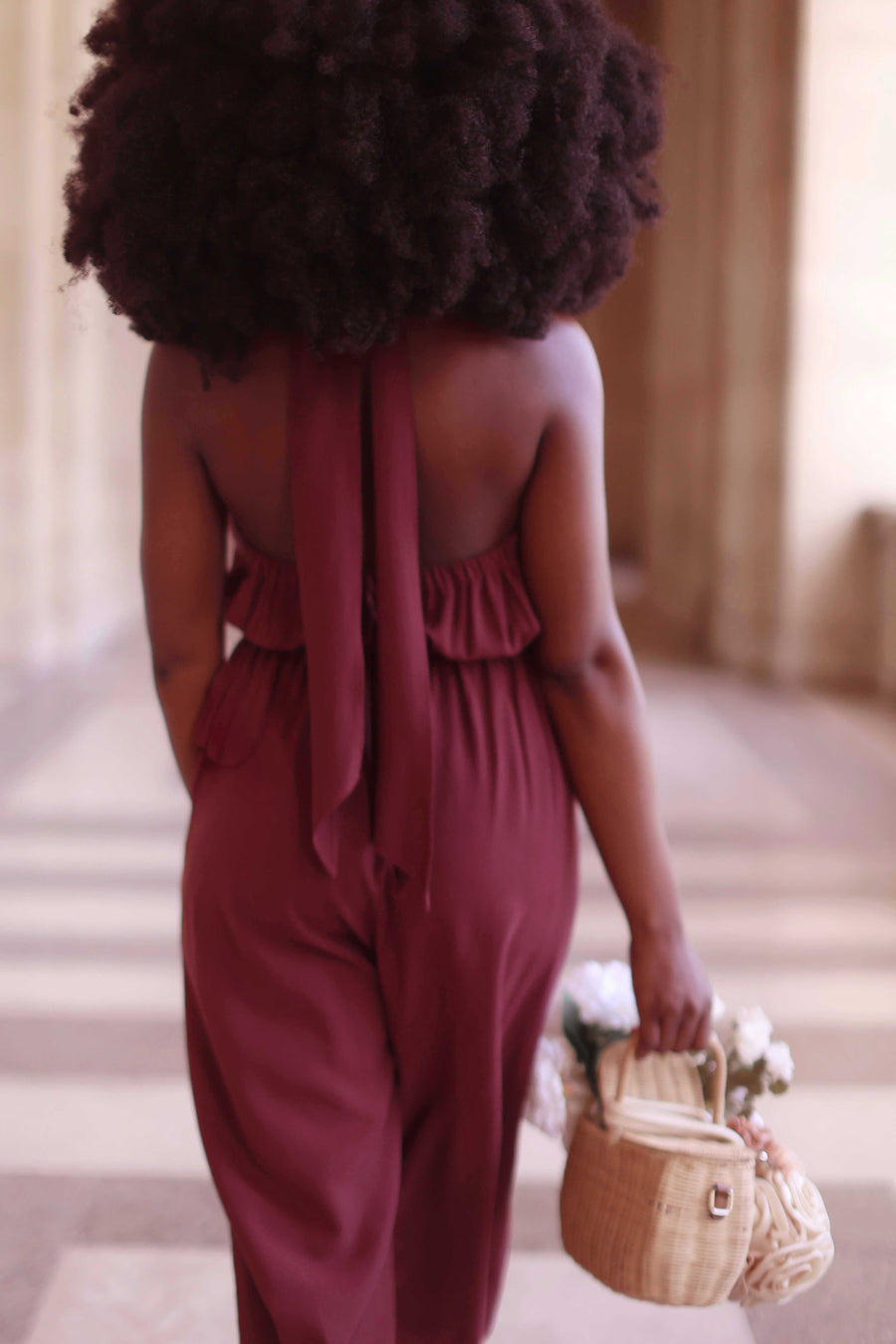 Berry Pearl Jumpsuit