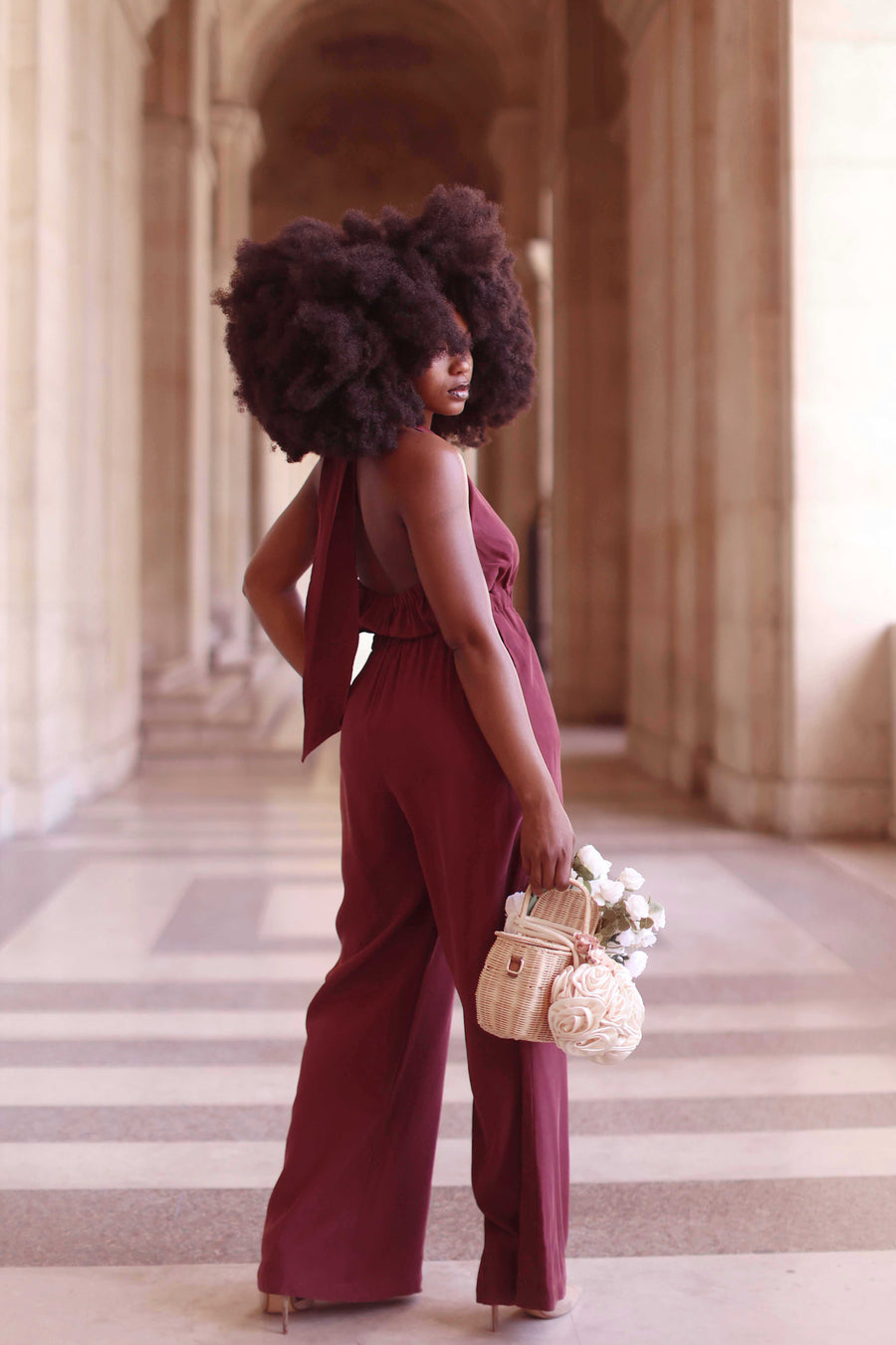 Berry Pearl Jumpsuit