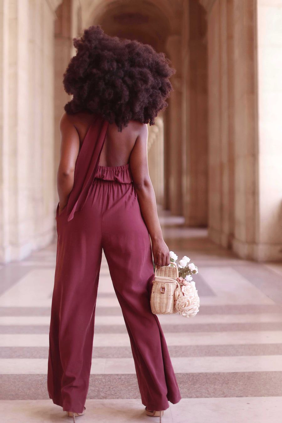 Berry Pearl Jumpsuit