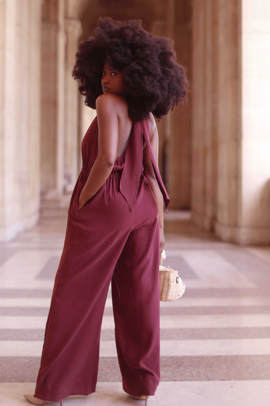 Berry Pearl Jumpsuit