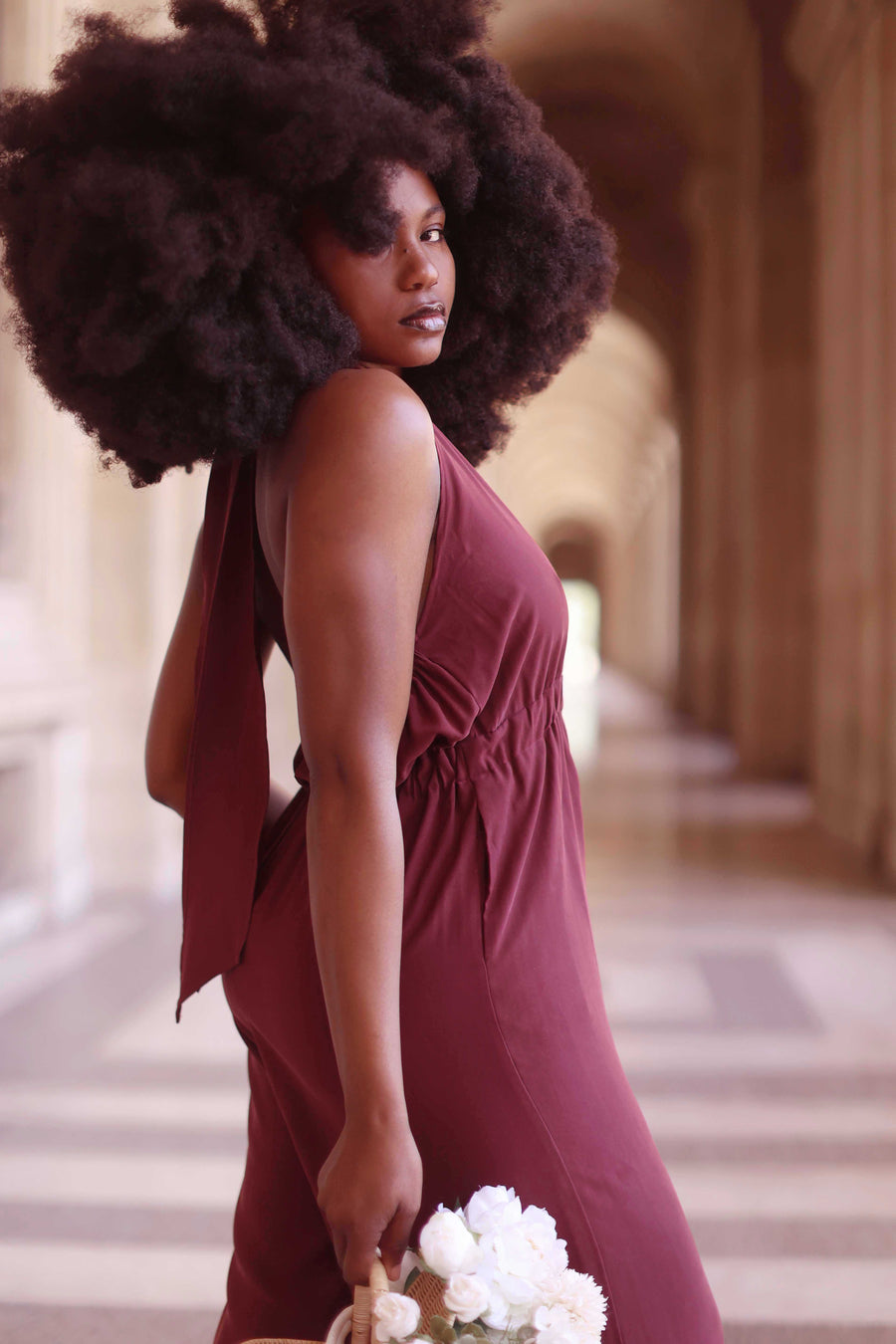 Berry Pearl Jumpsuit