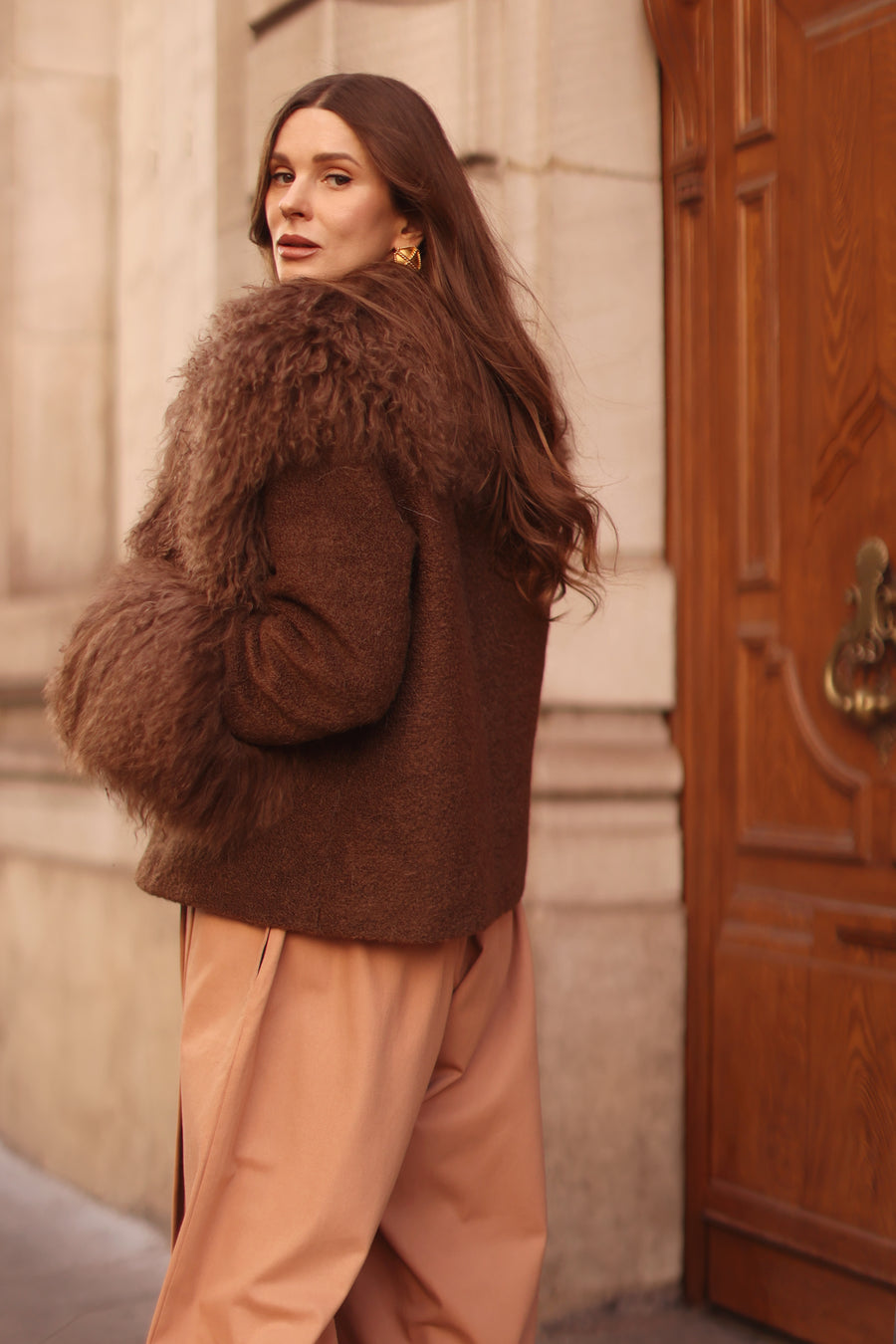 Chambord Brown Coat