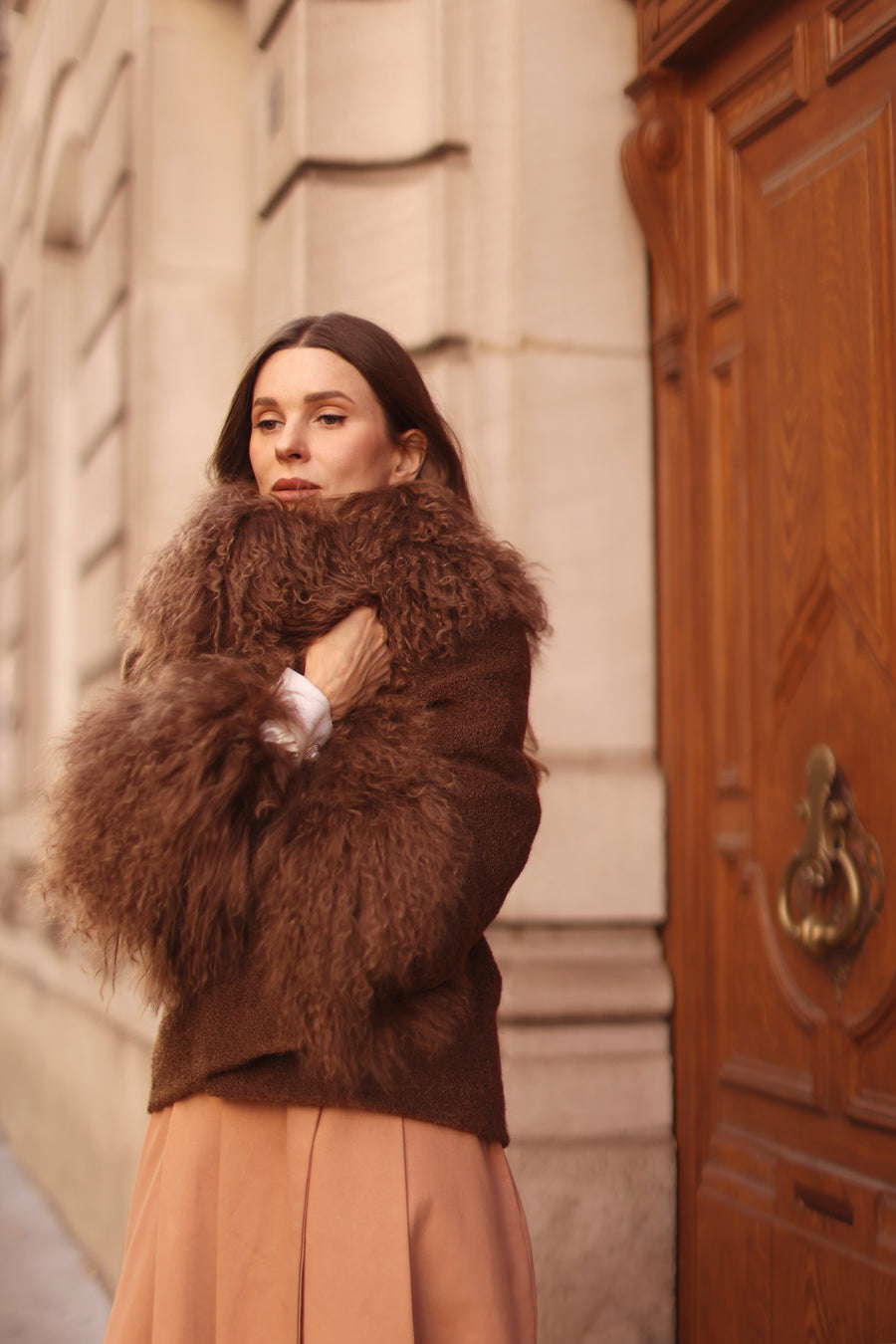 Chambord Brown Coat