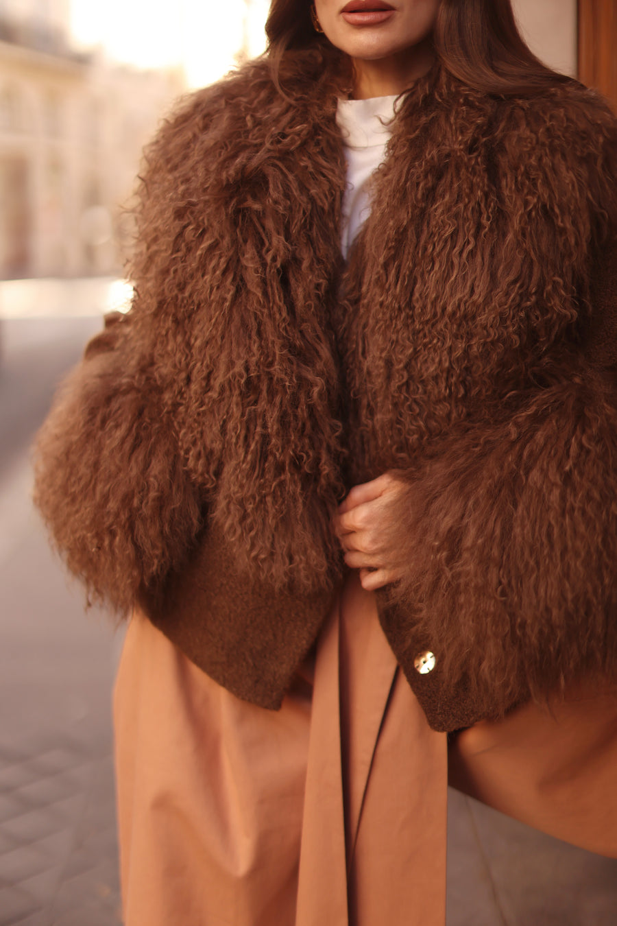Chambord Brown Coat
