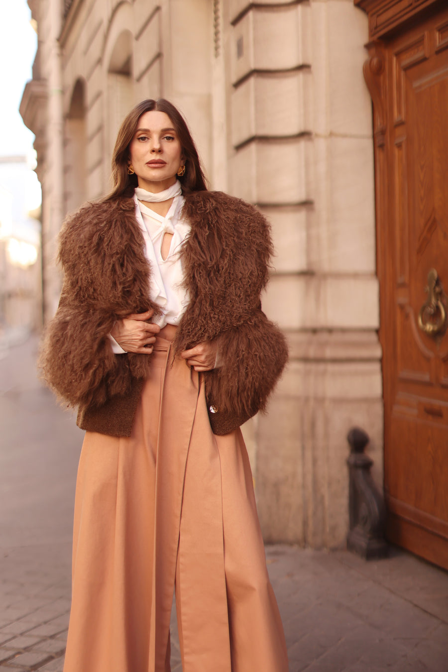 Chambord Brown Coat