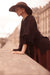  Pleated Black Blouse 