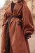  Brown Cascade Coat 